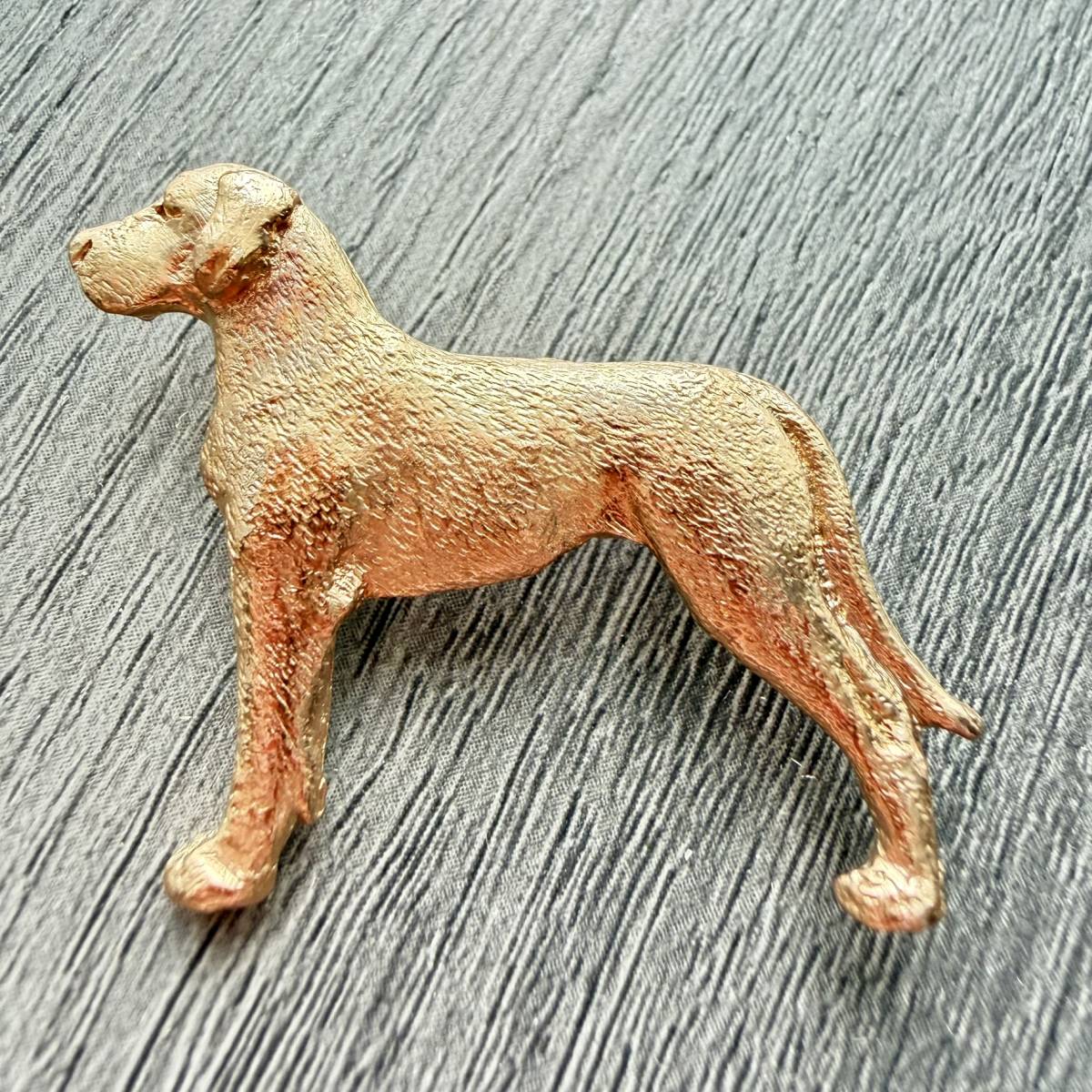 Great Dane Brooch - Gold Plate | Alden Arts