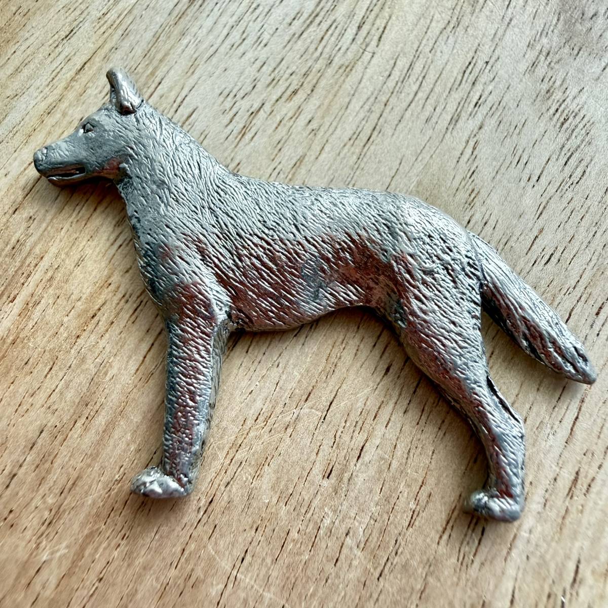 Kelpie Brooch - Nickel Silver | Alden Arts