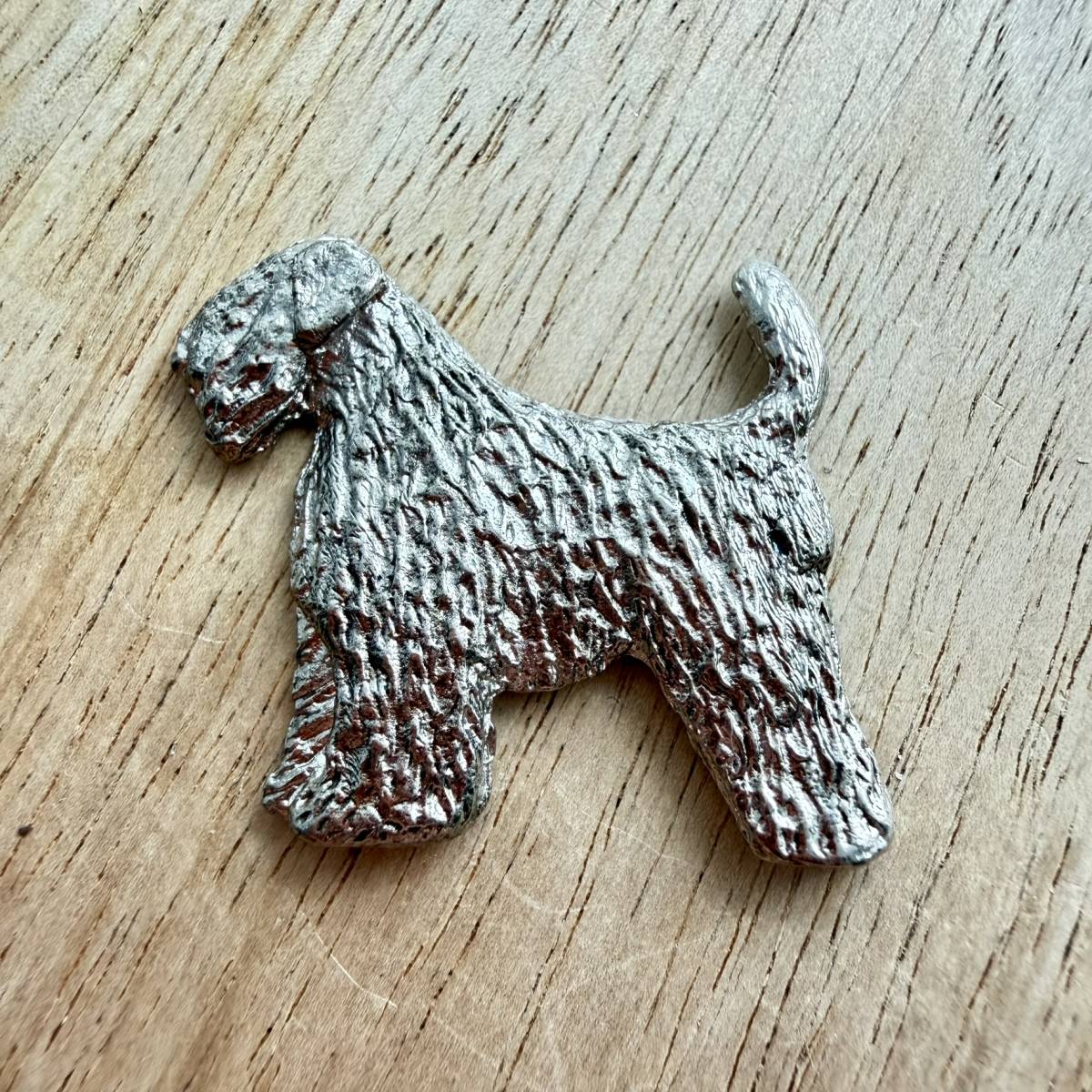Wheaten Brooch - Nickel Silver | Alden Arts