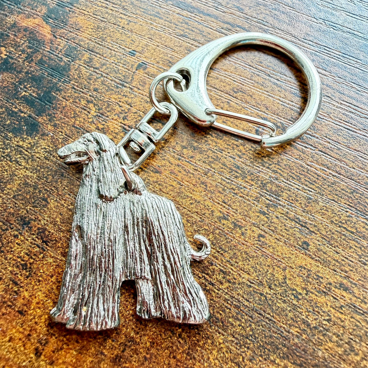 Afghan Keyring | Nickel Silver | Alden Arts