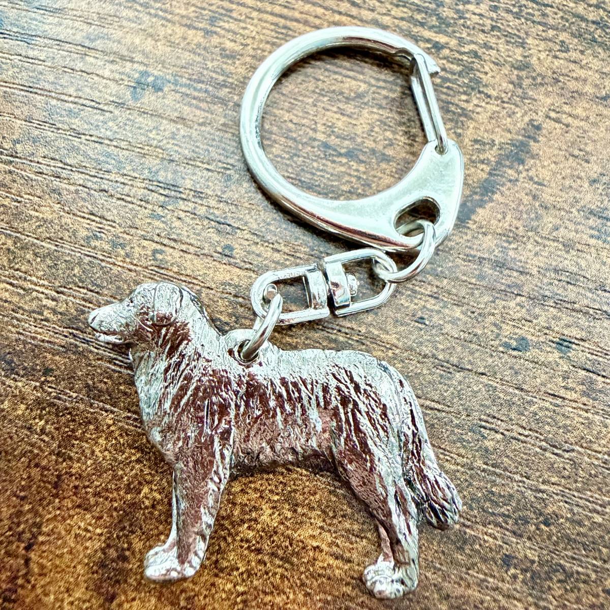 Maremma Keyring | Nickel Silver | Alden Arts