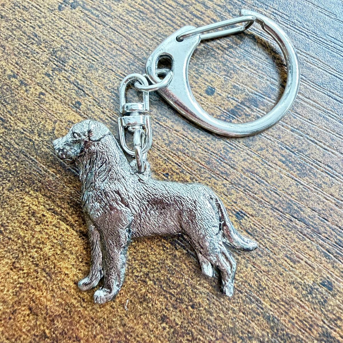 Rottweiler Keyring | Nickel Silver | Alden Arts