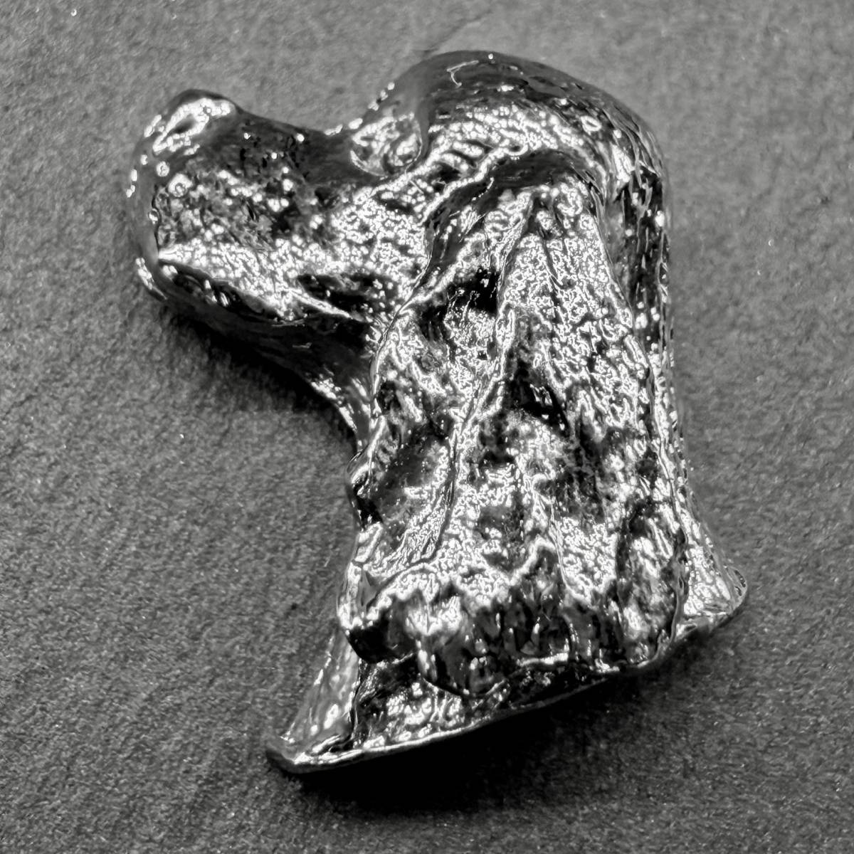 American Cocker Lapel Pin | Nickel Silver | Alden Arts