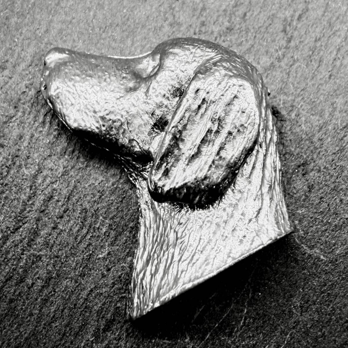 German Short Hair Pointer Lapel Pin | Nickel Silver | Alden Arts