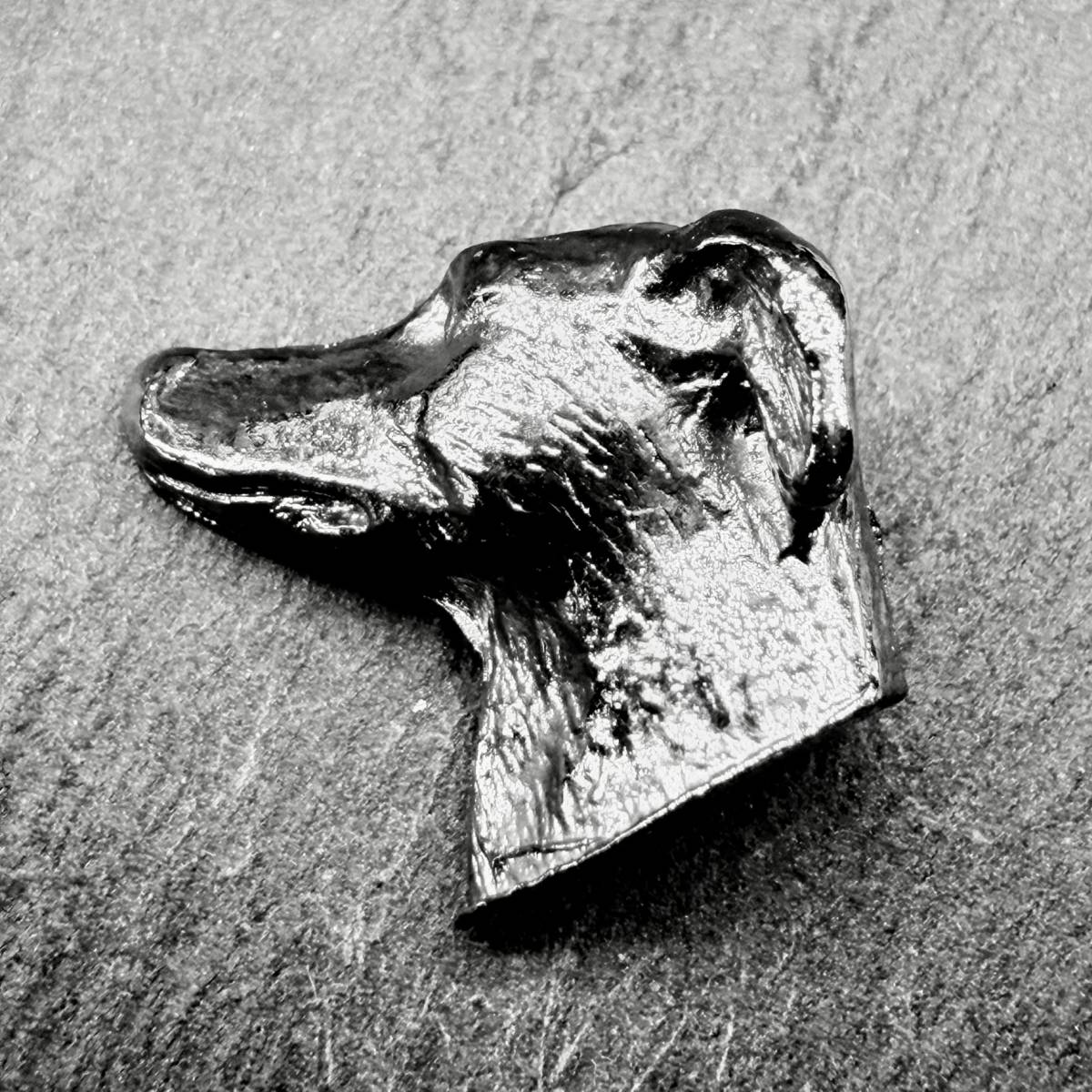 Italian Greyhound Lapel Pin | Nickel Silver | Alden Arts