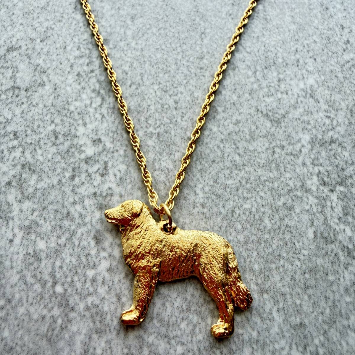 Maremma Pendant | Gold Plate | Alden Arts