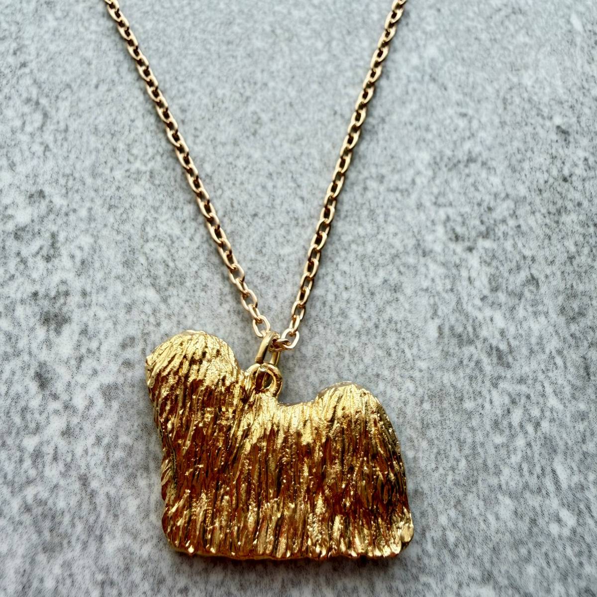Puli Pendant | Gold Plate | Alden Arts