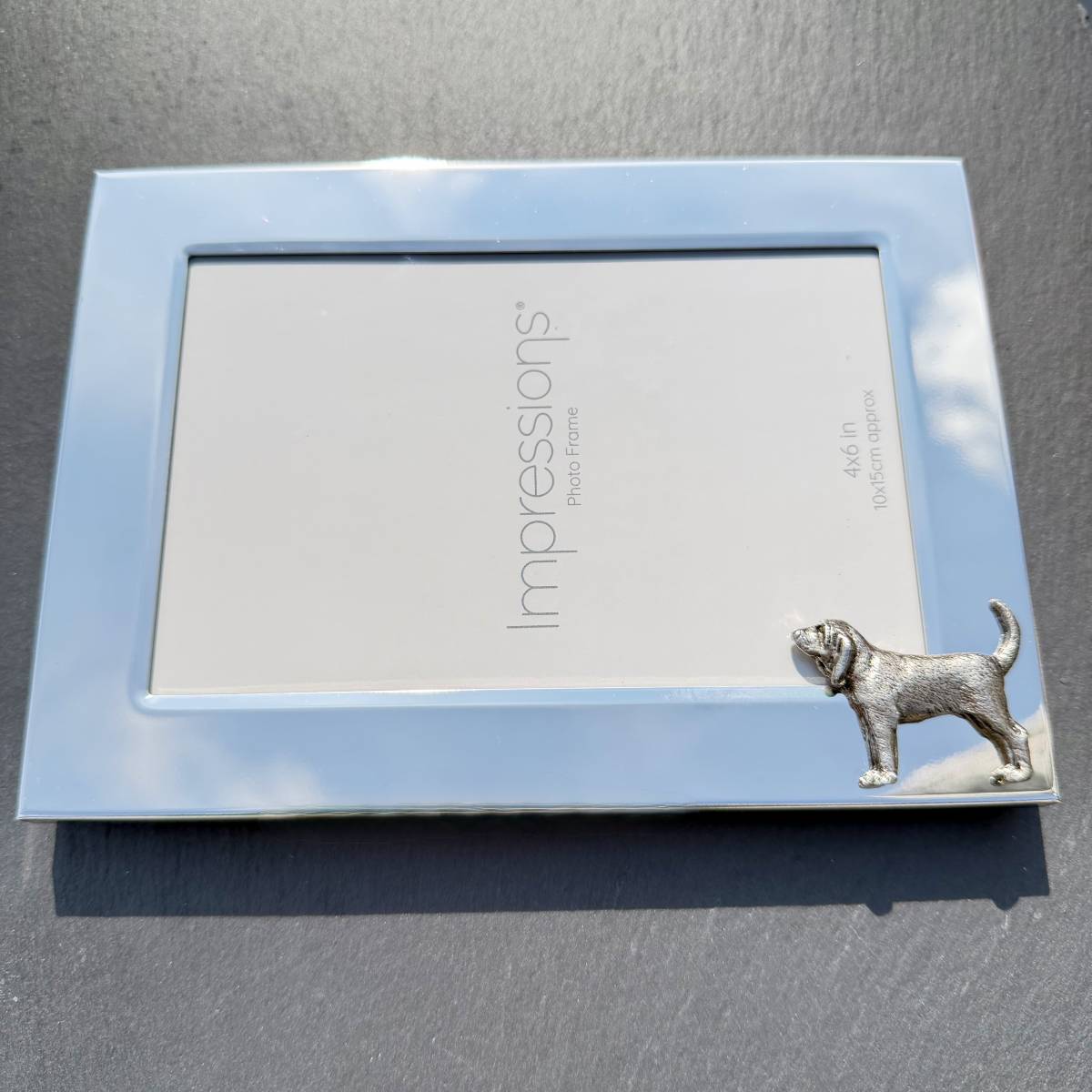 Bloodhound Photo Frame - Landscape | Alden Arts