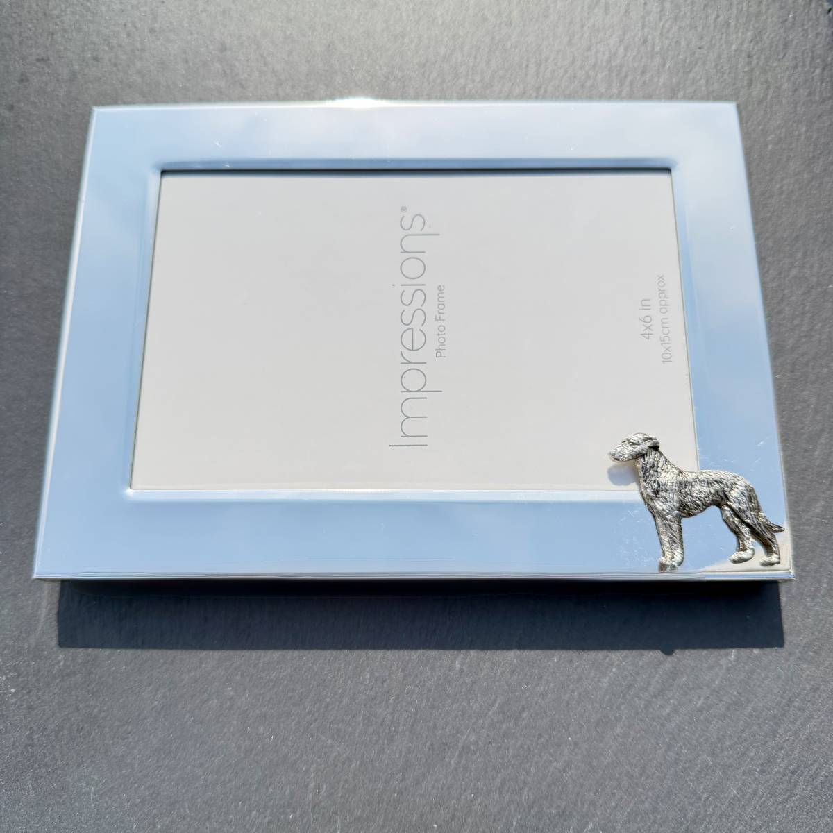Deerhound Photo Frame - Landscape | Alden Arts
