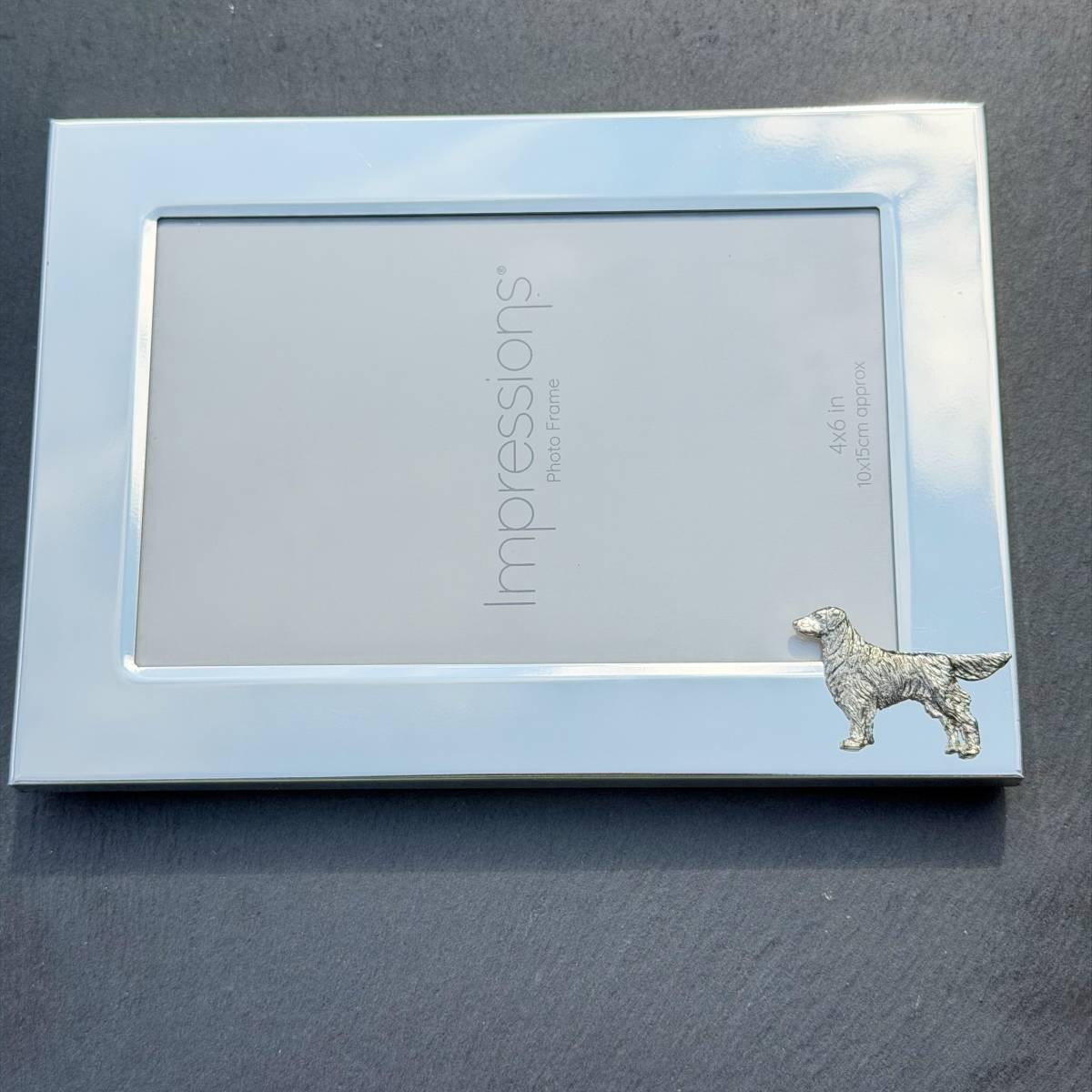 Flat Coated Retriever Photo Frame - Landscape | Alden Arts