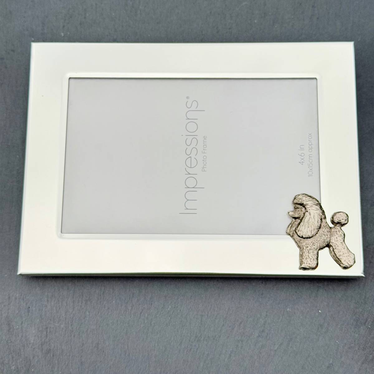 Poodle Puppy Cut Photo Frame - Landscape | Alden Arts