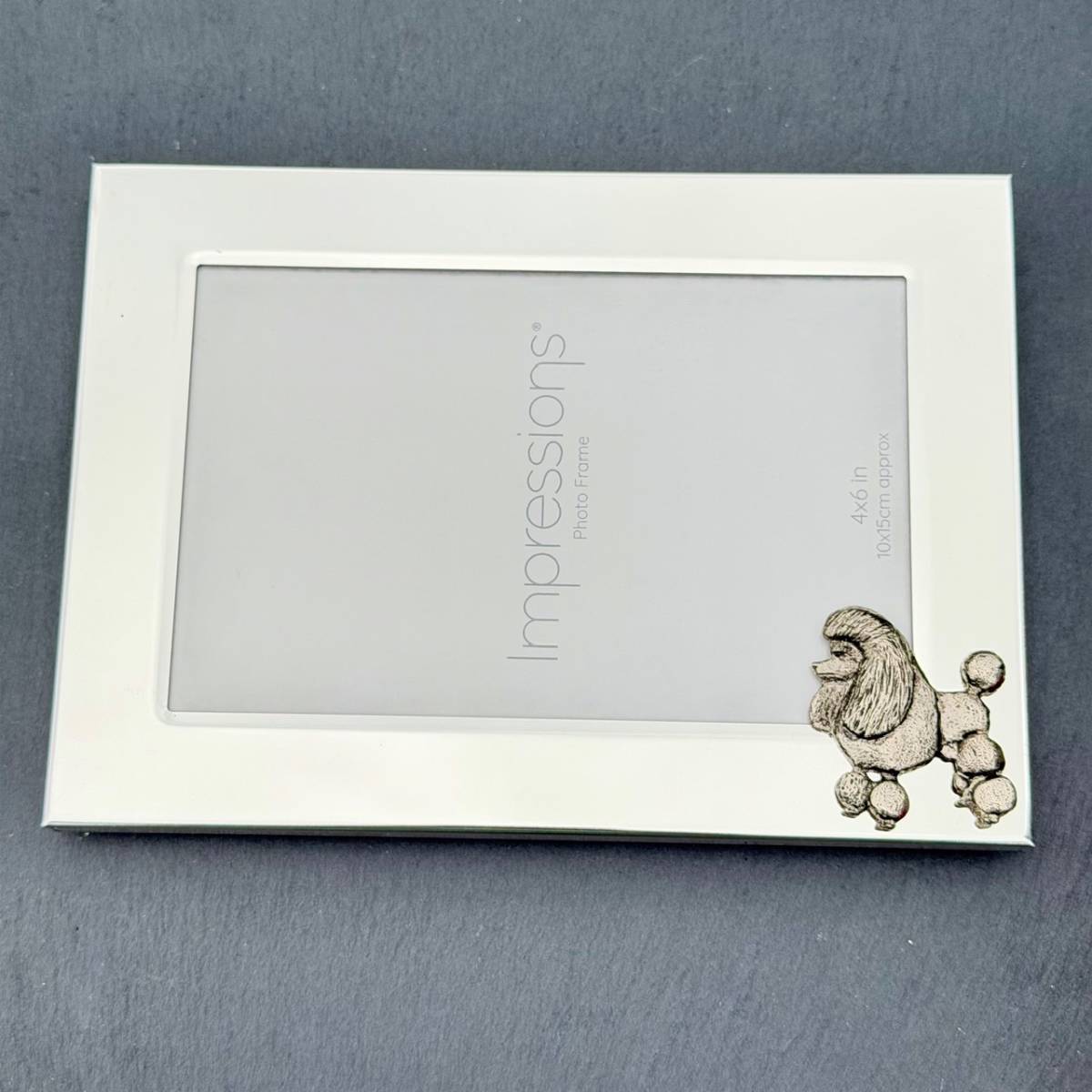 Poodle Standard Lion Cut Photo Frame - Landscape | Alden Arts