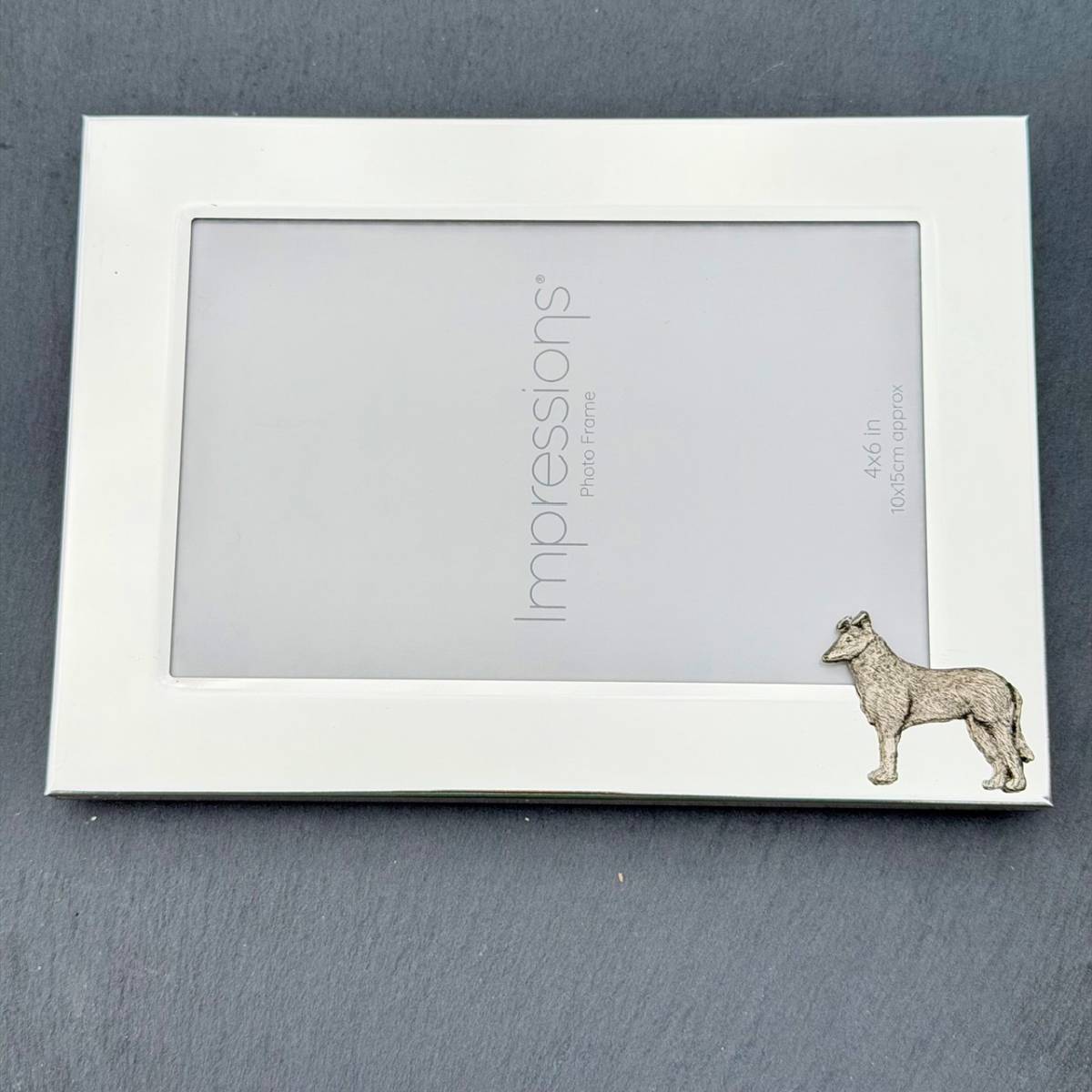 Smooth Collie Photo Frame - Landscape | Alden Arts