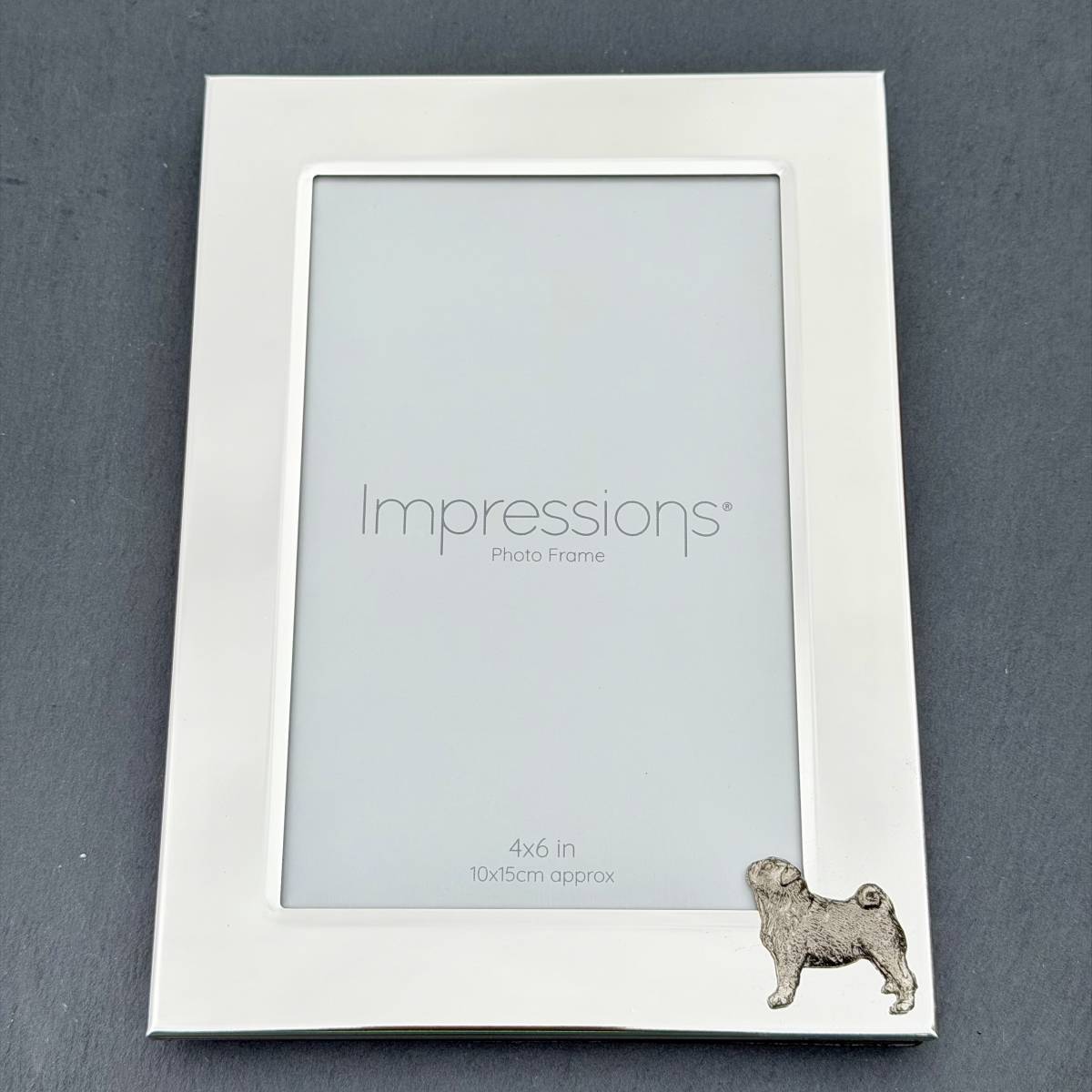 Pug Photo Frame - Portrait | Alden Arts