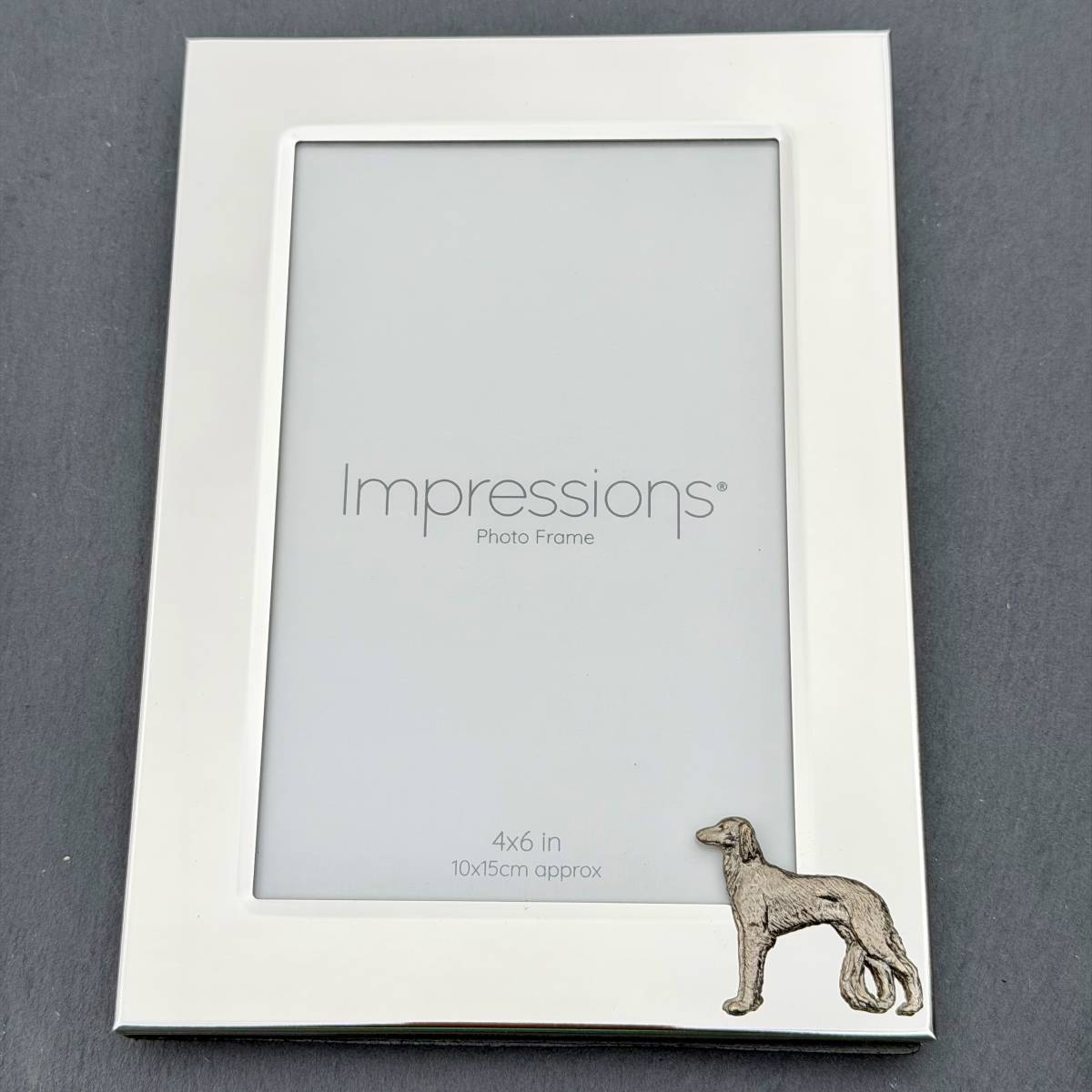 Saluki Photo Frame - Portrait | Alden Arts