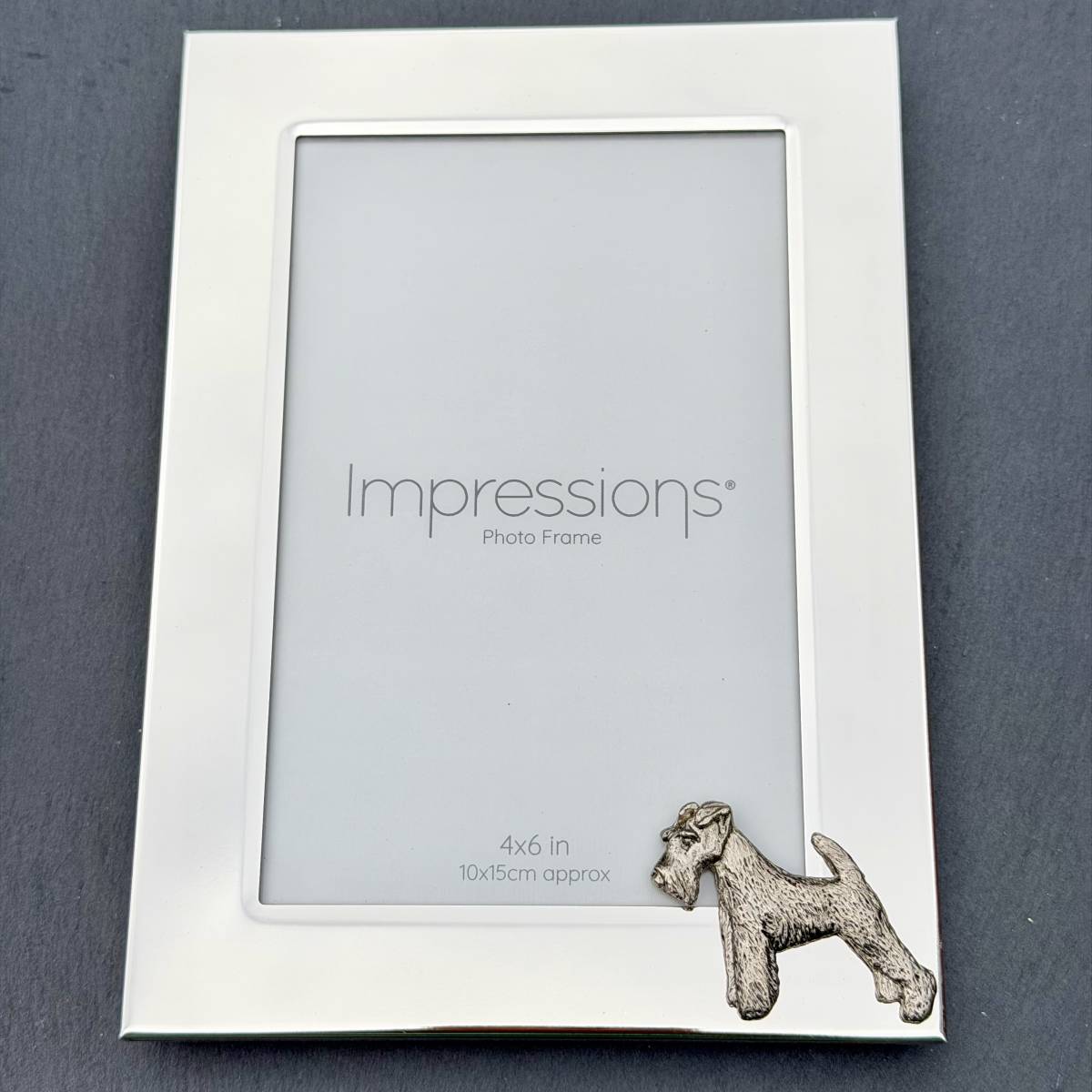 Wire Haired Terrier Photo Frame - Portrait | Alden Arts