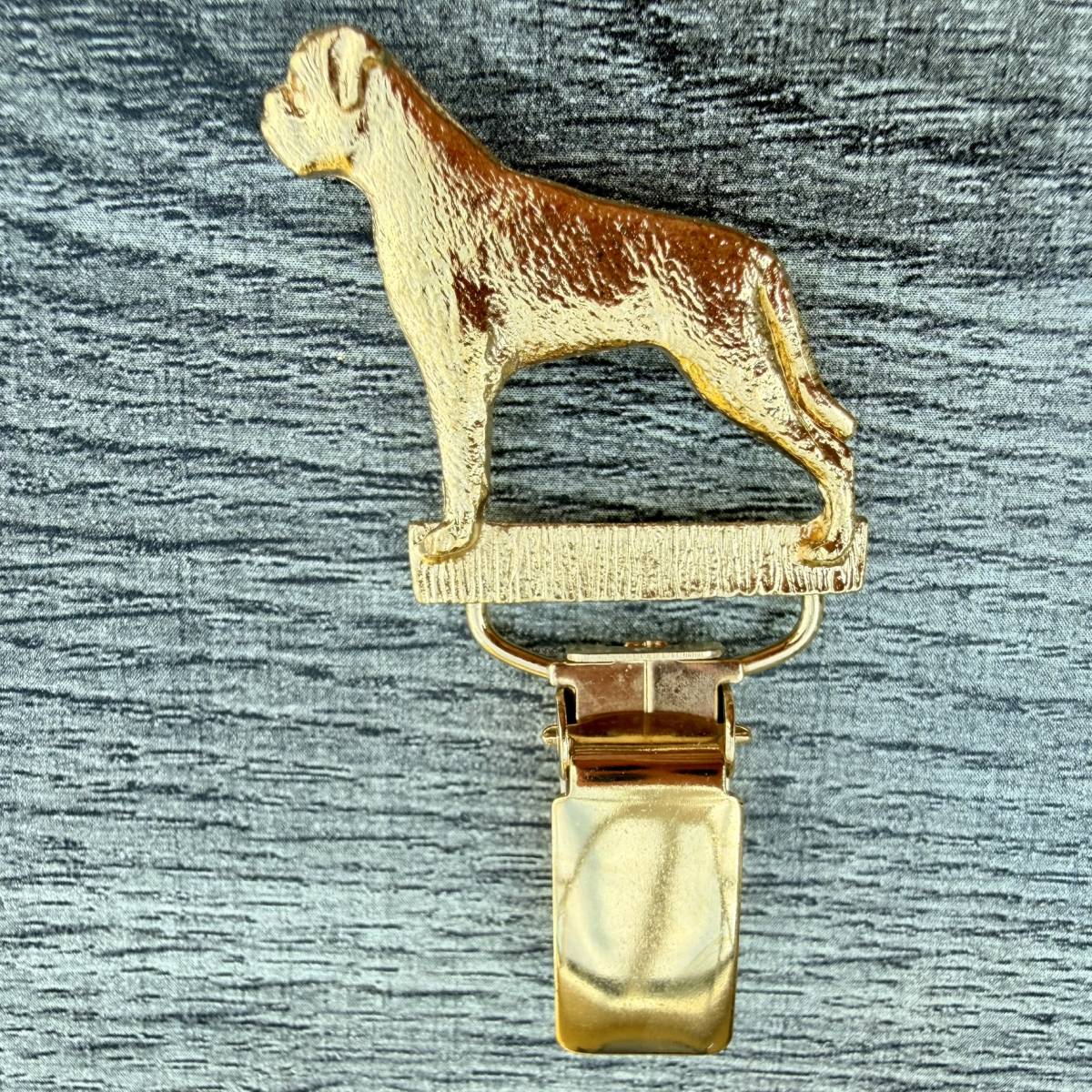 Boxer Show Ring Clip - Gold Plate | Alden Arts