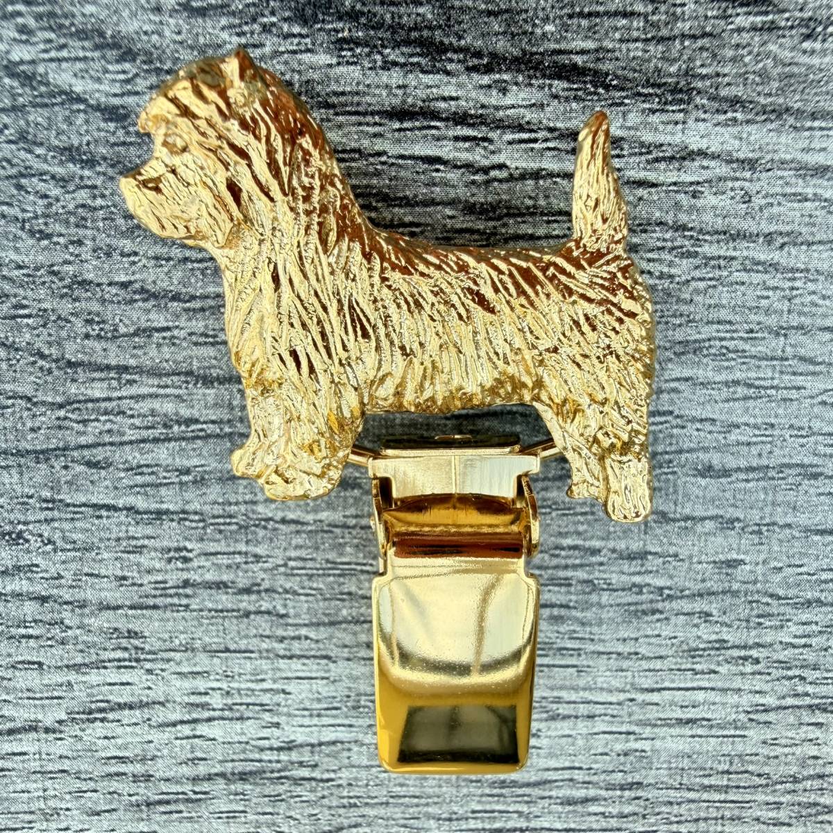 Cairn Show Ring Clip - Gold Plate | Alden Arts