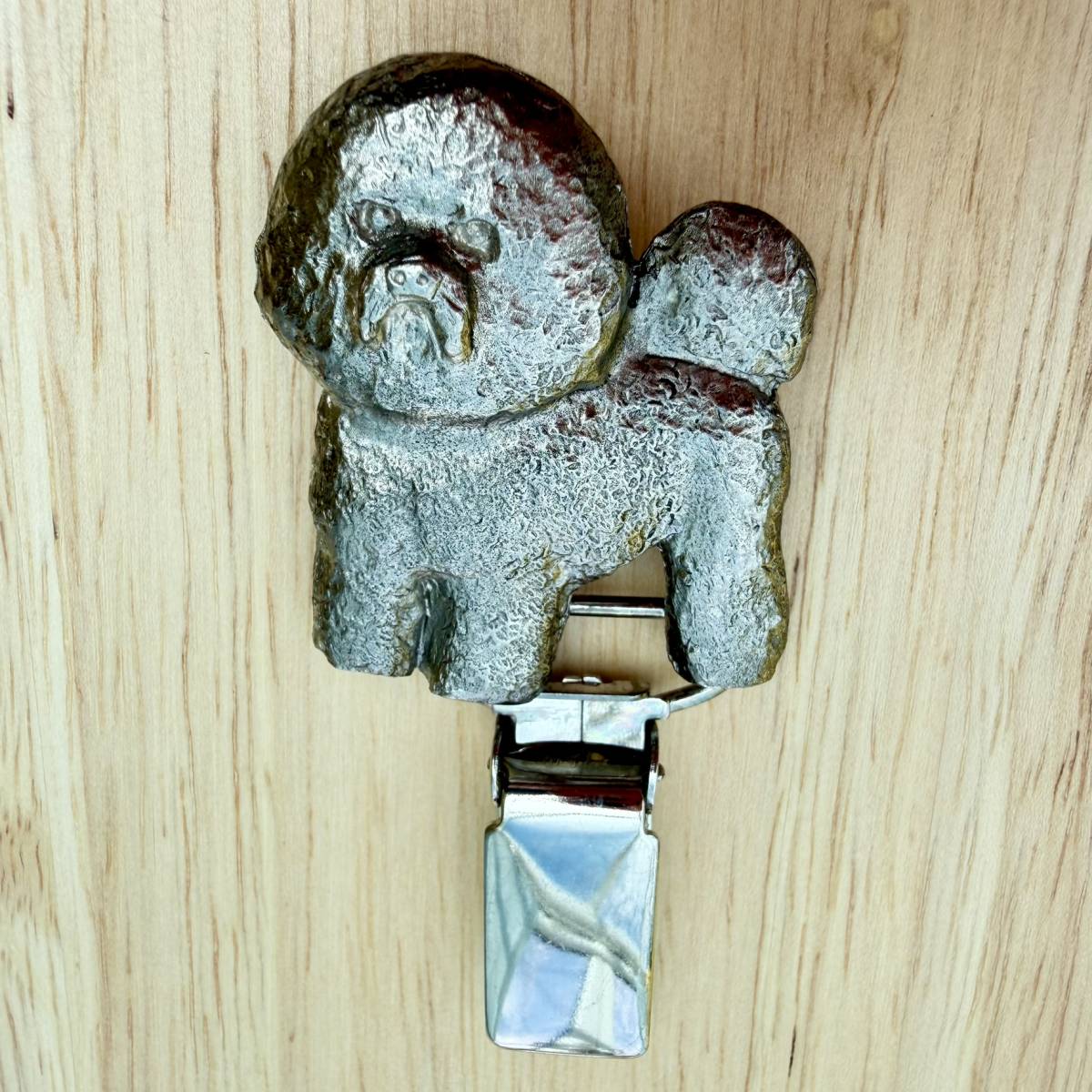 Bichon Frise Show Ring Clip - Nickel Silver | Alden Arts