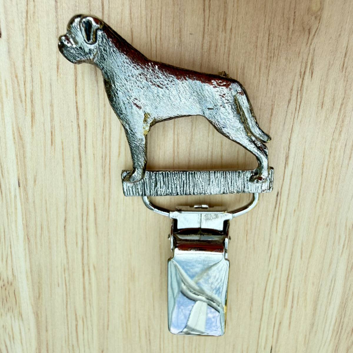 Boxer Show Ring Clip - Nickel Silver | Alden Arts