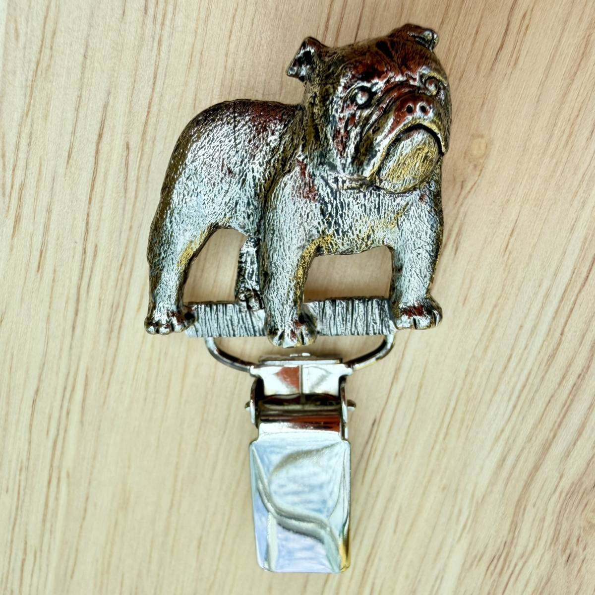 Bulldog Show Ring Clip - Nickel Silver | Alden Arts