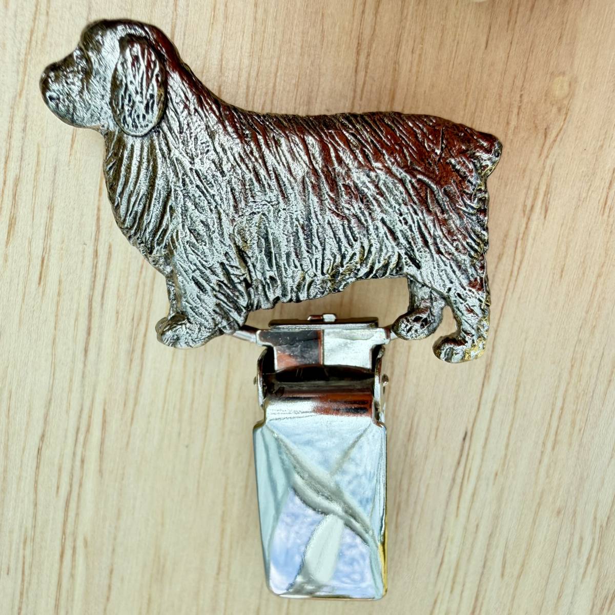 Clumber Spaniel Show Ring Clip - Nickel Silver | Alden Arts
