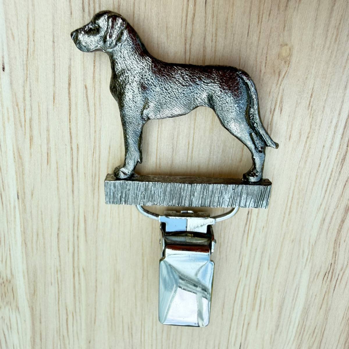 Great Dane Show Ring Clip - Nickel Silver | Alden Arts