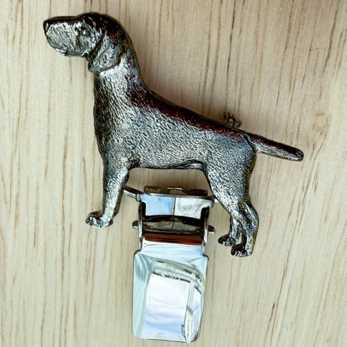 German Short Hair Pointer Show Ring Clip - Nickel Silver | Alden Arts