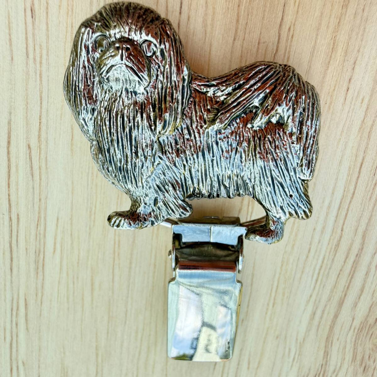 Japanese Chin Show Ring Clip - Nickel Silver | Alden Arts