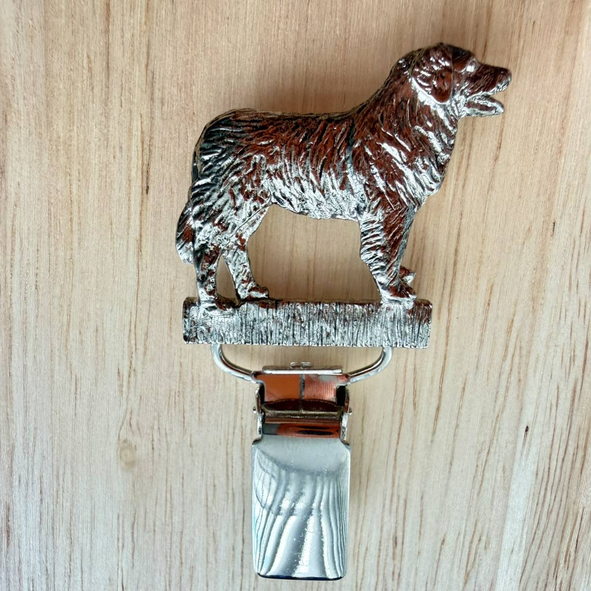 Leonberger Show Ring Clip - Nickel Silver | Alden Arts