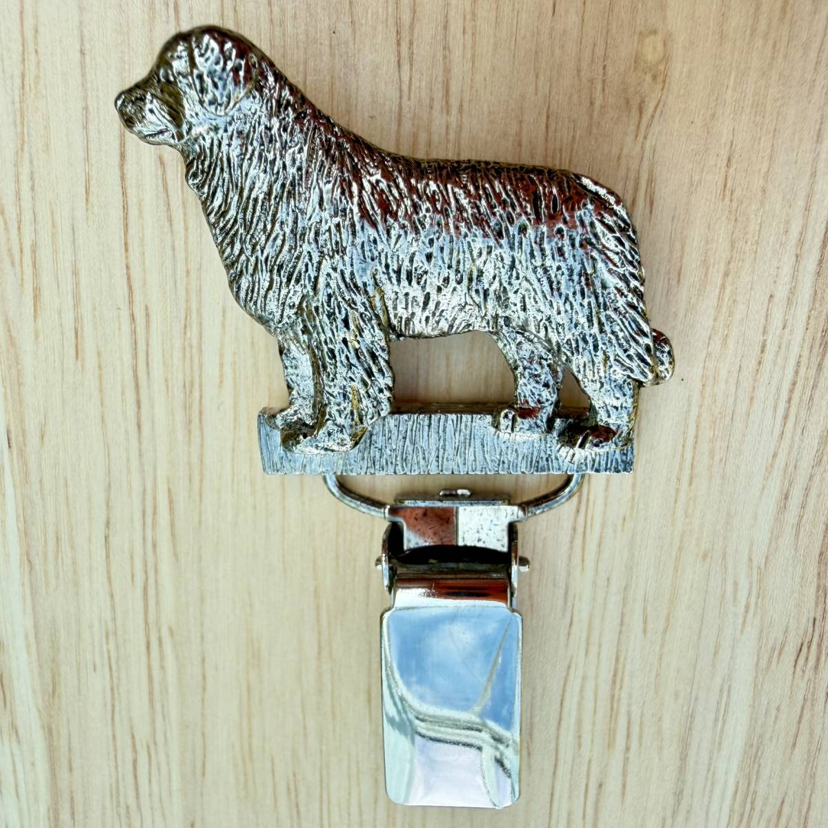 Newfoundland Show Ring Clip - Nickel Silver | Alden Arts