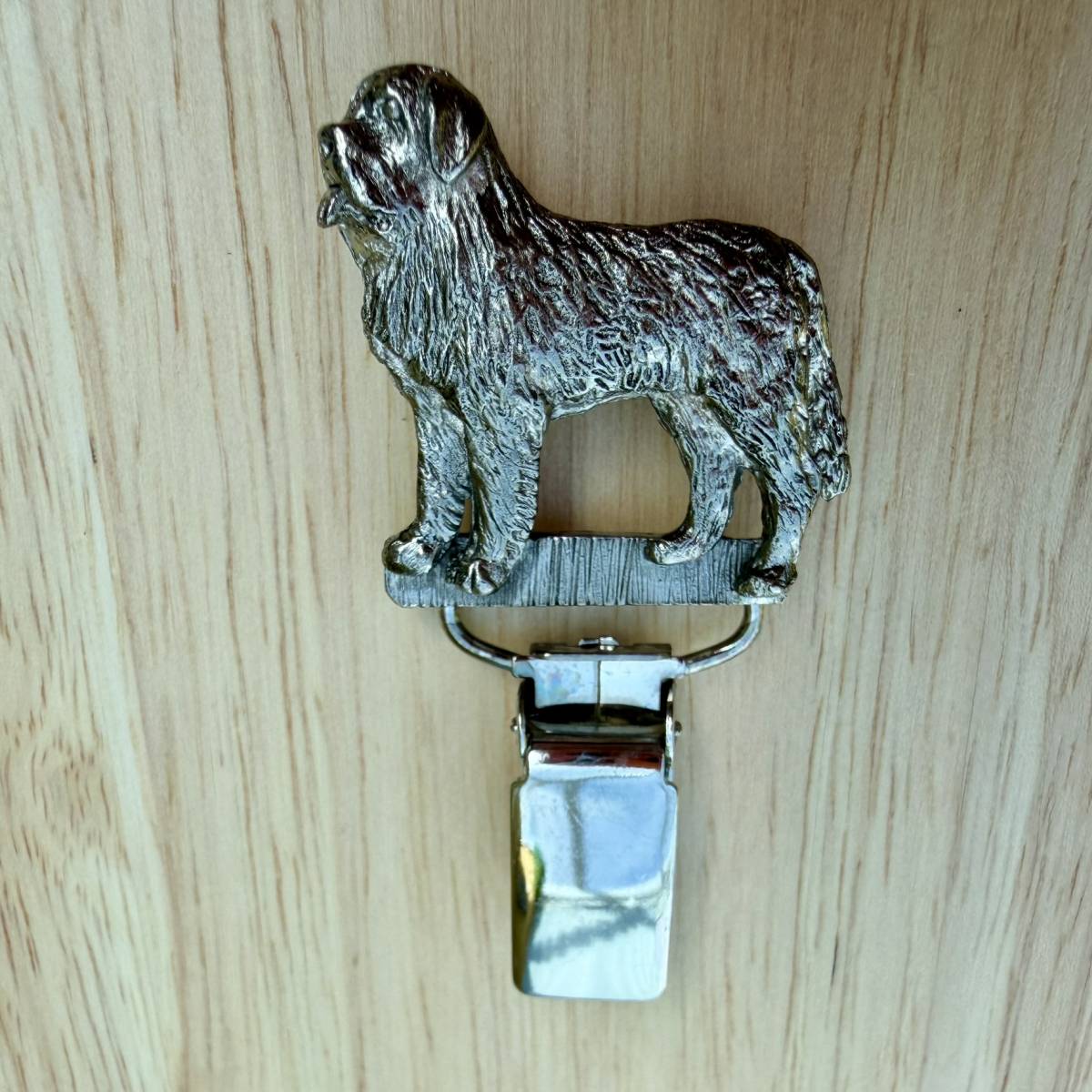 St Bernard Show Ring Clip - Nickel Silver | Alden Arts