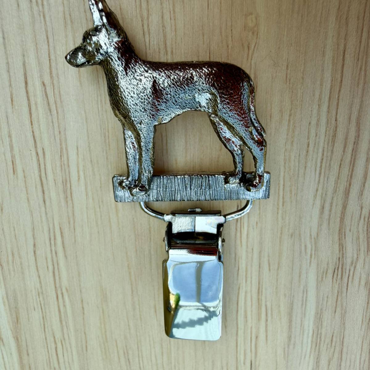 Toy Terrier Show Ring Clip - Nickel Silver | Alden Arts
