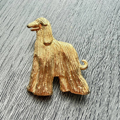 Afghan Brooch - Gold Plate | Alden Arts