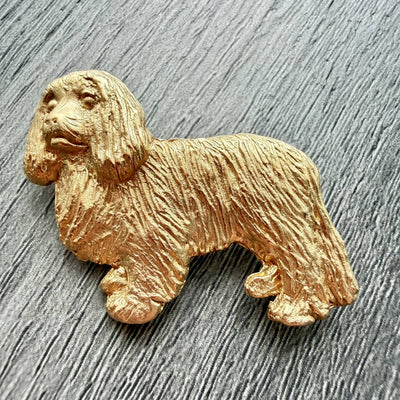 Cavalier Brooch - Gold Plate | Alden Arts