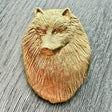 Keeshond Brooch - Gold Plate | Alden Arts
