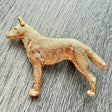 Kelpie Brooch - Gold Plate | Alden Arts