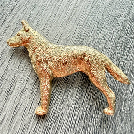 Kelpie Brooch - Gold Plate | Alden Arts