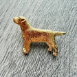 Labrador Brooch - Gold Plate | Alden Arts