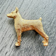 Min Pin Brooch - Gold Plate | Alden Arts