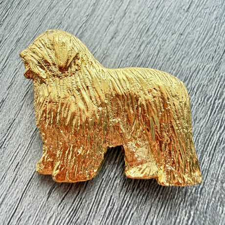 Polish Lowland Brooch - Gold Plate | Alden Arts