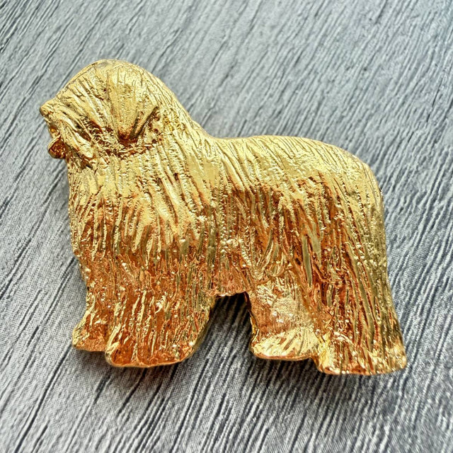 Polish Lowland Brooch - Gold Plate | Alden Arts