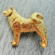 Spitz Brooch - Gold Plate | Alden Arts