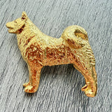 Spitz Brooch - Gold Plate | Alden Arts