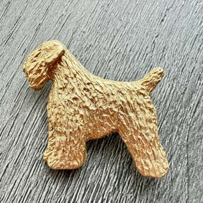 Wheaten Brooch - Gold Plate | Alden Arts