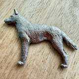 Kelpie Brooch - Nickel Silver | Alden Arts