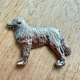 Maremma Brooch - Nickel Silver | Alden Arts
