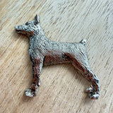 Min Pin Brooch - Nickel Silver | Alden Arts