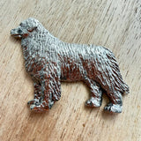 Newfoundland Brooch - Nickel Silver | Alden Arts