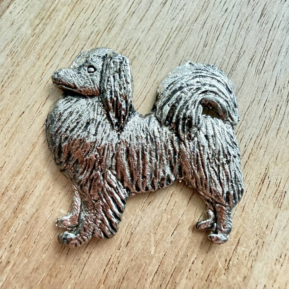 Phalene Brooch - Nickel Silver | Alden Arts